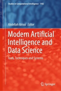 Cover image: Modern Artificial Intelligence and Data Science 9783031333088