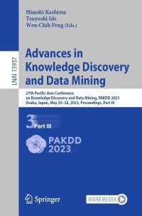 Cover image: Advances in Knowledge Discovery and Data Mining 9783031333798