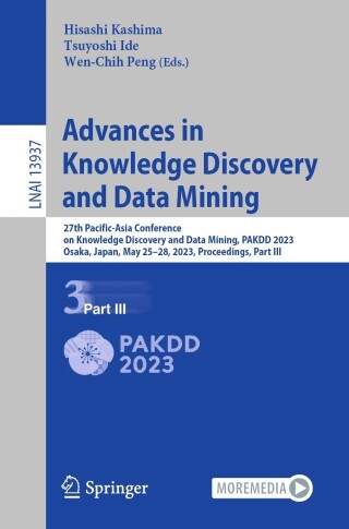 表紙画像: Advances in Knowledge Discovery and Data Mining 9783031333798