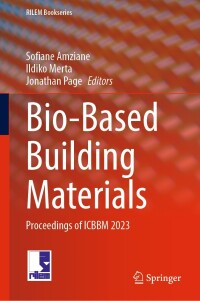 Cover image: Bio-Based Building Materials 9783031334641