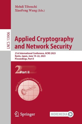 Cover image: Applied Cryptography and Network Security 9783031334900