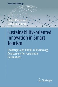 Imagen de portada: Sustainability-oriented Innovation in Smart Tourism 9783031336768
