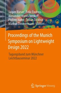 Cover image: Proceedings of the Munich Symposium on Lightweight Design 2022 9783031337574