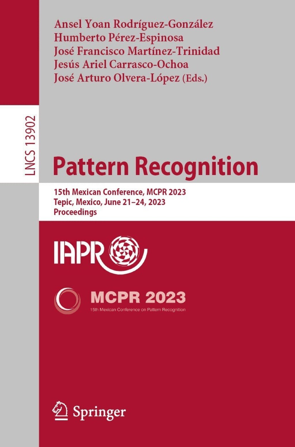 Pattern Recognition 15th Mexican Conference, MCPR 2023, Tepic, Mexico, June 21–24, 2023, Proceedings