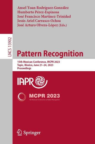 Cover image: Pattern Recognition 9783031337826