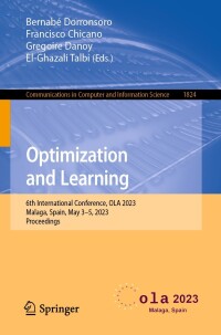 表紙画像: Optimization and Learning 9783031340192