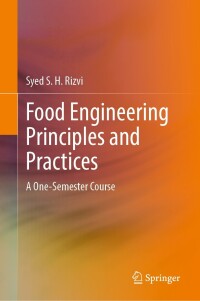 Cover image: Food Engineering Principles and Practices 9783031341229