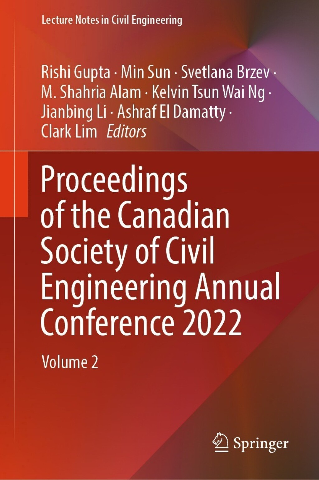 Proceedings of the Canadian Society of Civil Engineering Annual Conference 2022 Volume 2