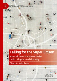 Cover image: Calling for the Super Citizen 9783031342592