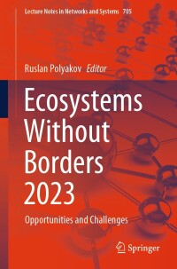 Titelbild: Ecosystems Without Borders 2023 9783031343285