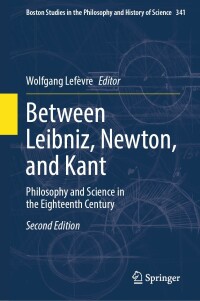Cover image: Between Leibniz, Newton, and Kant 2nd edition 9783031343391