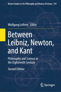 Imagen de portada: Between Leibniz, Newton, and Kant 2nd edition 9783031343391