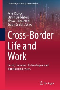 Cover image: Cross-Border Life and Work 9783031343612