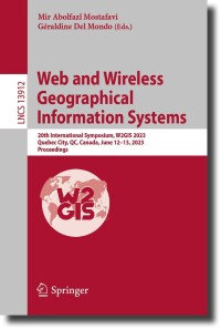 Imagen de portada: Web and Wireless Geographical Information Systems 9783031346118