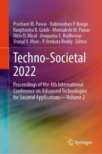 Cover image: Techno-Societal 2022 9783031346477