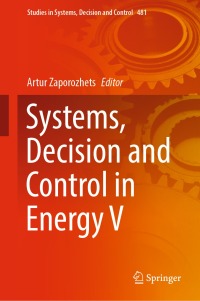 Imagen de portada: Systems, Decision and Control in Energy V 9783031350870