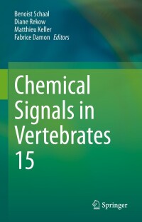 صورة الغلاف: Chemical Signals in Vertebrates 15 9783031351587