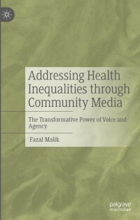 Cover image: Addressing Health Inequalities through Community Media 9783031352362