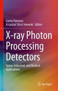 Imagen de portada: X-ray Photon Processing Detectors 9783031352409