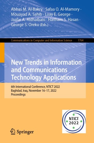 Imagen de portada: New Trends in Information and Communications Technology Applications 9783031354410