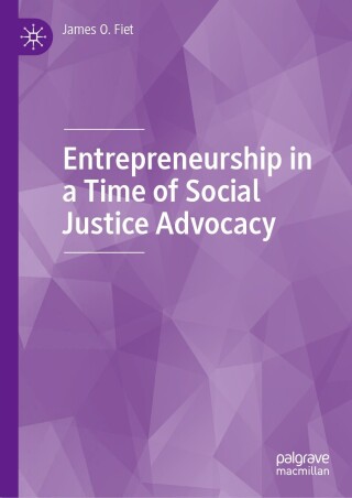 Cover image: Entrepreneurship in a Time of Social Justice Advocacy 9783031354625