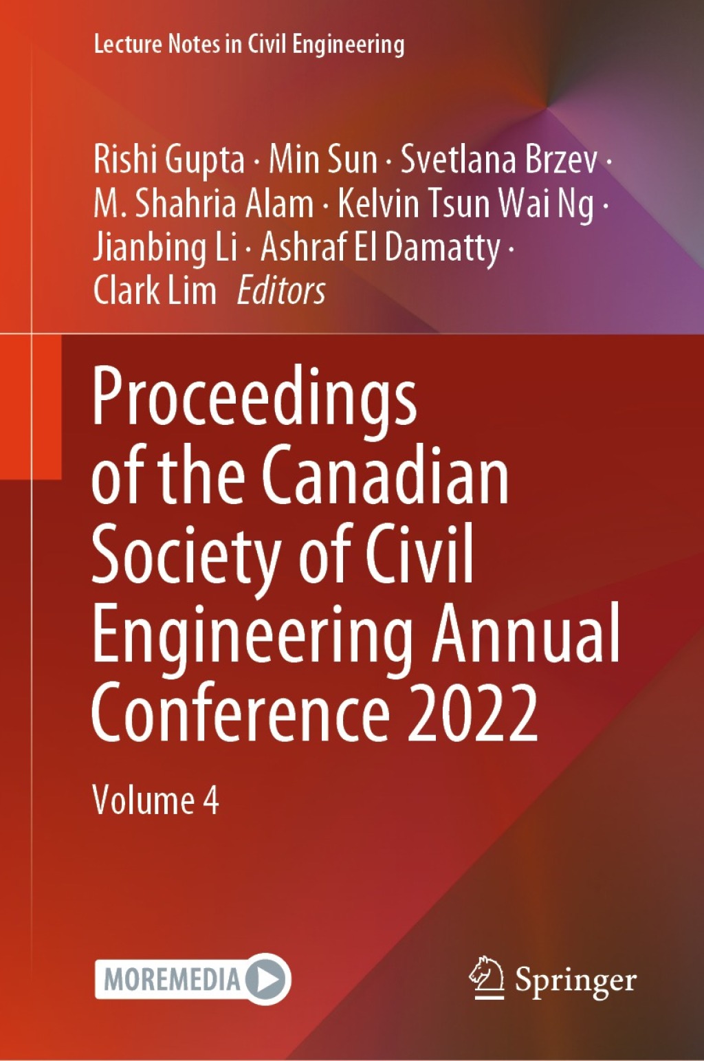 Proceedings of the Canadian Society of Civil Engineering Annual Conference 2022 Volume 4