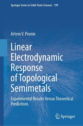 Cover image: Linear Electrodynamic Response of Topological Semimetals 9783031356360