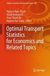 Cover image: Optimal Transport Statistics for Economics and Related Topics 9783031357626