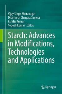 Immagine di copertina: Starch: Advances in Modifications, Technologies and Applications 9783031358425