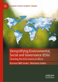Cover image: Demystifying Environmental, Social and Governance (ESG) 9783031358661