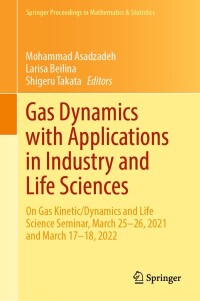 Cover image: Gas Dynamics with Applications in Industry and Life Sciences 9783031358708