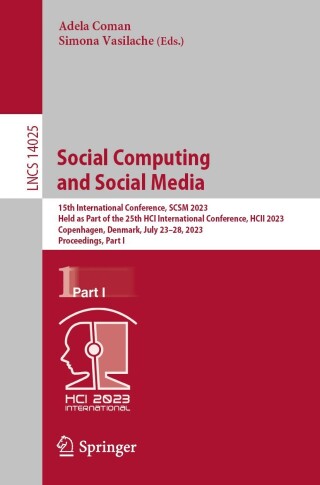 Omslagafbeelding: Social Computing and Social Media 9783031359149