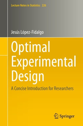 Cover image: Optimal Experimental Design 9783031359170