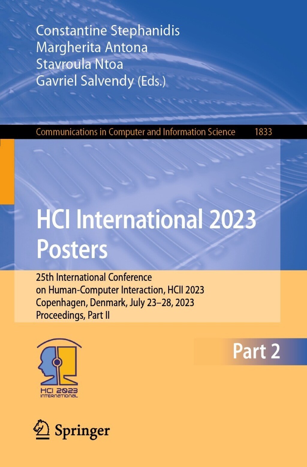HCI International 2023 Posters 25th International Conference on Human-Computer Interaction, HCII 2023, Copenhagen, Denmark, July 23–28, 2023, Proceedings, Part II