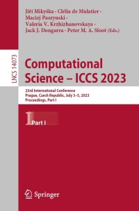 Immagine di copertina: Computational Science – ICCS 2023 9783031359941