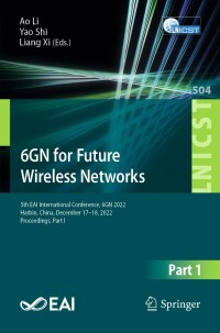 Cover image: 6GN for Future Wireless Networks 9783031360107