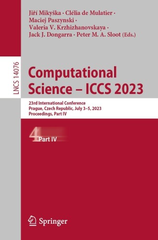 Imagen de portada: Computational Science – ICCS 2023 9783031360268