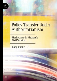 Cover image: Policy Transfer Under Authoritarianism 9783031364167