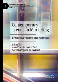 Imagen de portada: Contemporary Trends in Marketing 9783031365881