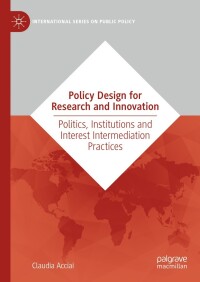 Immagine di copertina: Policy Design for Research and Innovation 9783031366277