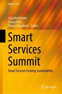 Cover image: Smart Services Summit 9783031366970