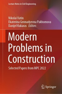 Omslagafbeelding: Modern Problems in Construction 9783031367229