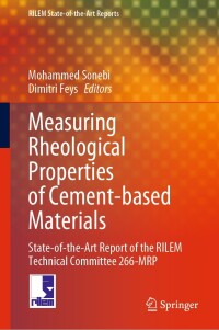 Imagen de portada: Measuring Rheological Properties of Cement-based Materials 9783031367427