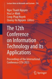 Titelbild: The 12th Conference on Information Technology and Its Applications 9783031368851