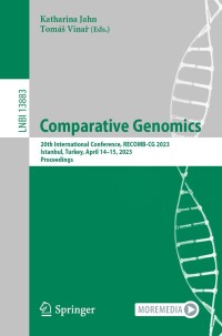 Cover image: Comparative Genomics 9783031369100