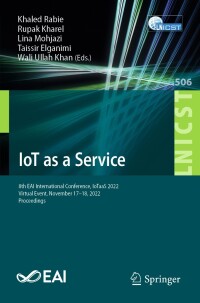 Imagen de portada: IoT as a Service 9783031371387