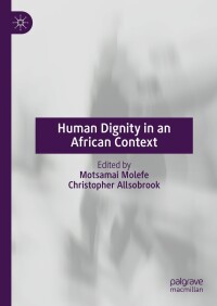 Cover image: Human Dignity in an African Context 9783031373404