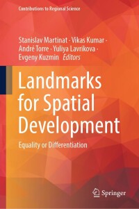 Imagen de portada: Landmarks for Spatial Development 9783031373480