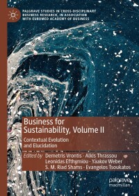 Cover image: Business for Sustainability, Volume II 9783031373640