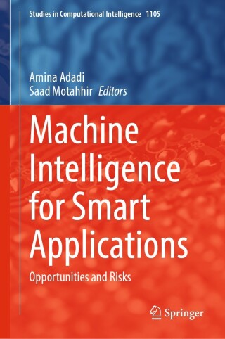 Cover image: Machine Intelligence for Smart Applications 9783031374531